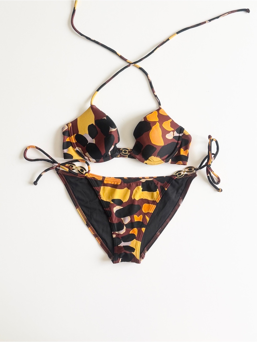 NWOT Vintage Victoria’s Secret 34B SMALL bathing suit bikini set